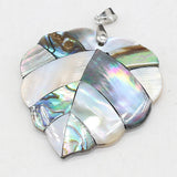 Mother Of Pearl Heart Pendant for DIY Jewelry Making