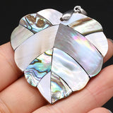 Mother Of Pearl Heart Pendant for DIY Jewelry Making