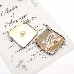 Shell Pendant DIY Jewelry Making Accessories with Pearls