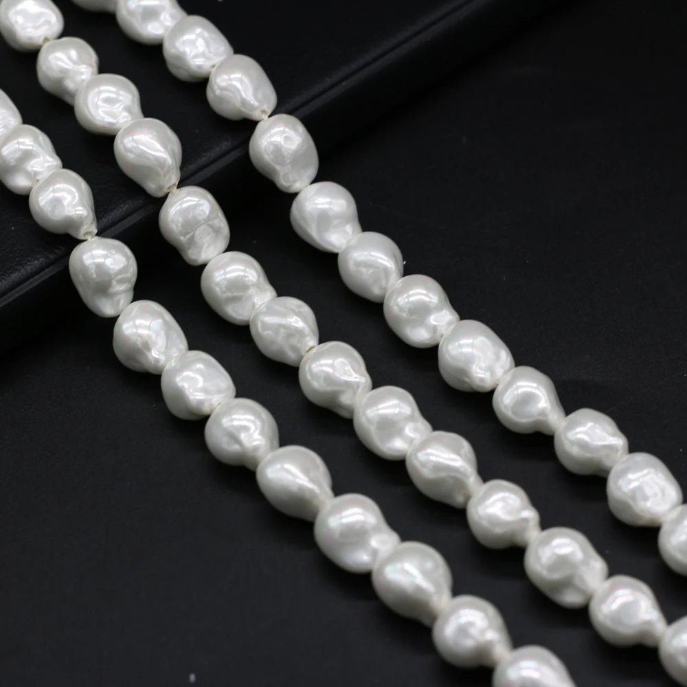 Shell Pearl Pentagram Beads Baroque for Jewelry Making Necklace Bracelet