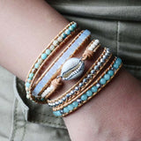 Natural Shell Wrap Bracelet Bohemia Bracelet