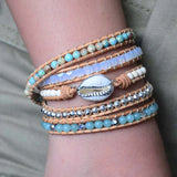 Natural Shell Wrap Bracelet Bohemia Bracelet