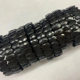 Shungite Stone Beads Bracelet Gemstone Jewelry Bangle Charm Gift