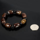 Natural Silk Agate Bracelet for Men and Women