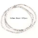 Irregular Hematite Stone Flat Round Beads for Jewelry Making