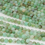 Natural Chrysoprase Round Beads 5mm-5.2mm