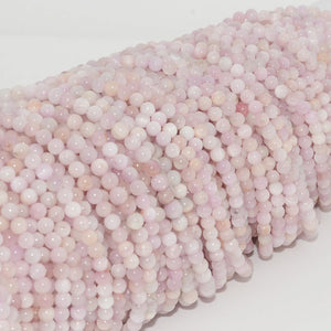 Natural Kunzite Round Beads 4.2mm