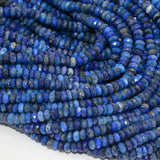 Lapis Lazuli Faceted Rondelle Beads 4.5mm