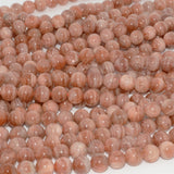 Natural Sunstone Round Beads 10mm