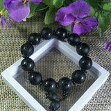 Natural Agate Bead Jade Bracelet Lucky Exorcise Evil Spirits Auspicious Amulet