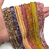Faceted Stone Beads for Jewelry Making - Rose Quartz, Opal, Amethysts
