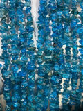 Aquamarine Morganite Tourmaline Pink Gemstone Chips Beads Strand