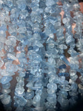 Aquamarine Morganite Tourmaline Pink Gemstone Chips Beads Strand