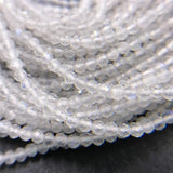 AA Moonstone Quartz Crystal Beads 2 3MM Jewelry Making
