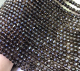 Smoky Quartz Cube Beads for Jewelry Making