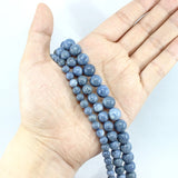 Natural Smooth Coral 6-14MM Round Stone Beads Strand for Jewelry Making