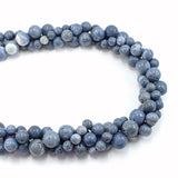 Natural Smooth Coral 6-14MM Round Stone Beads Strand for Jewelry Making