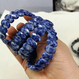 Sodalite Beads Bracelet Natural Stone Bangle for Woman
