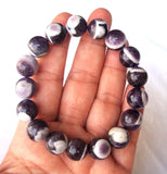 South Africa Purple Dog Tooth Crystal Bracelet