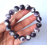South Africa Purple Dog Tooth Crystal Bracelet