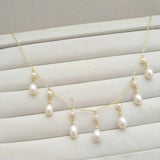 14k South Sea Pearl Necklace, Elegant and Timeless Jewelry for Women