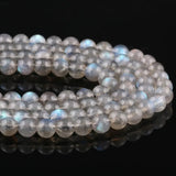 Labrador Moon Stone Beads 4 6 8 10 mm for Jewelry Making