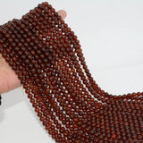 Spessartine Garnet Loose Round Beads 8mm