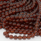Spessartine Garnet Loose Round Beads 8mm