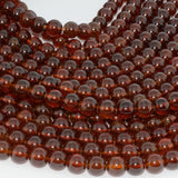 Spessartine Garnet Loose Round Beads 8mm