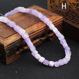 Mixed Tourmaline Aquamarine Cube Beads for DIY Jewelry Making