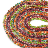 6x8mm Natural Sea Sediment Jaspers Stone Beads