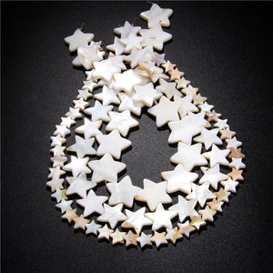 Mother of Pearl Shell Stone Beads 15'' Strand