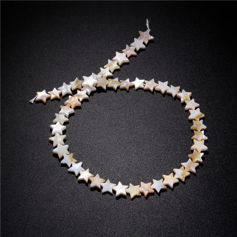 Mother of Pearl Shell Stone Beads 15'' Strand