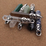 Natural Stone 10*60mm Charms Pendants for DIY Long Link Necklaces