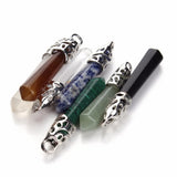 Natural Stone 10*60mm Charms Pendants for DIY Long Link Necklaces