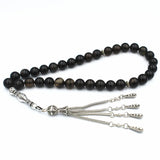 Natural Stone 10Mm Rosary Tasbih 33 Beads Prayer Misbaha Tasbeeh Allah Muhammad
