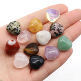 15mm Heart Rose Quartz Chakra Crystal Home Decoration