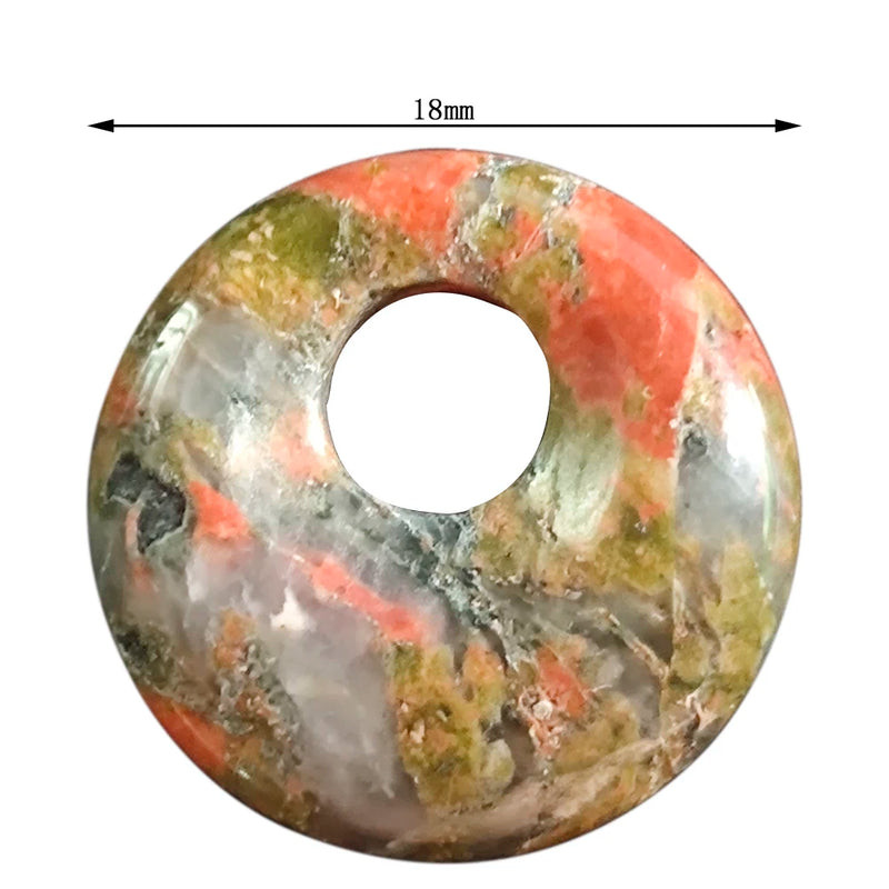 18mm Roundness Minerale Gemstone Reiki Home Decoration Natural Stone Jewelry