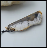 Arborization Opal Long Pendant 62x22x9mm 17.1g