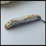 Arborization Opal Long Pendant 62x22x9mm 17.1g