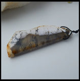 Arborization Opal Long Pendant 62x22x9mm 17.1g