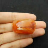 Red Agate Necklace Pendant 31x21x14mm 14.7g Jewelry Accessories