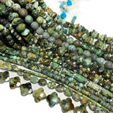 African Turquoise Stone Beads for Jewelry Making
