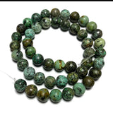 African Turquoise Stone Beads for Jewelry Making