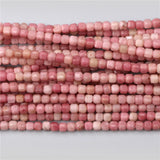 2-3mm Rhodochrosite Gem Bead for Jewelry Making DIY Bracelet