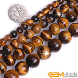 2mm Tiger Eye Round Beads 15 inch Strand for Jewelry Making