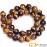 2mm Tiger Eye Round Beads 15 inch Strand for Jewelry Making