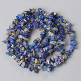 Natural Stone Chip Gravel Beads for Jewelry Making