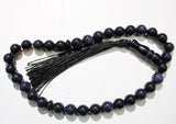 Natural Stone Quartz Crystal Aventurine Opal Tassel Tasbih Allah Rosary
