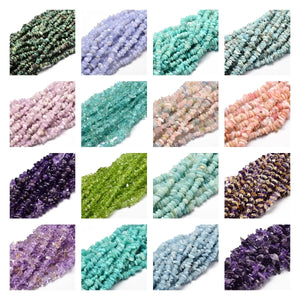 Natural Stone 4-10mm Irregular Chip Beads Strand For Jewelry DIY